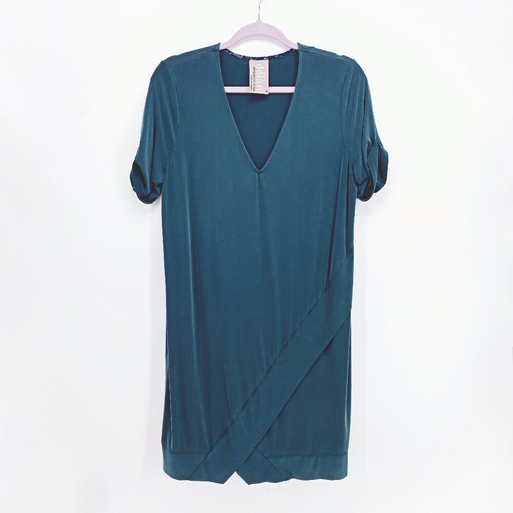 Dolan Left Coast Plunge Mini Shift Dress